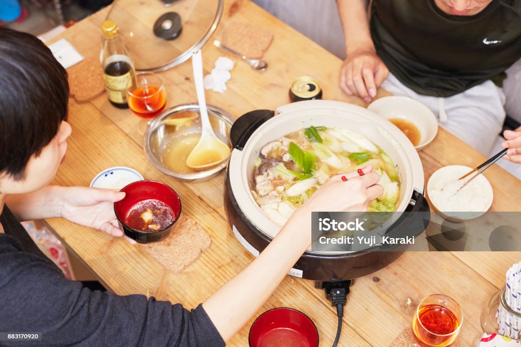 鍋パーティーの様子