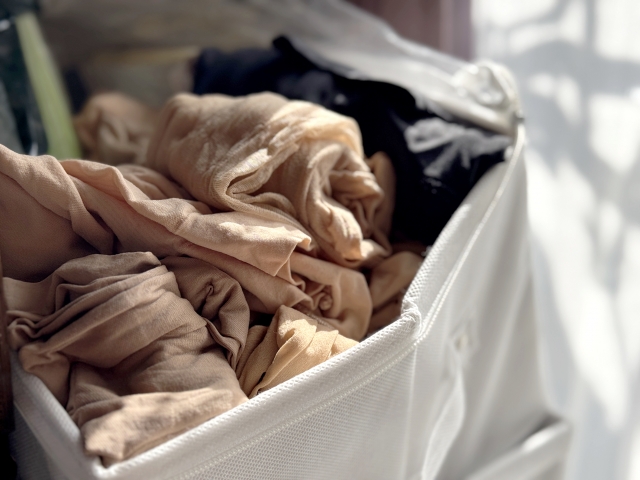 ボックスに入ったたくさんのストッキング