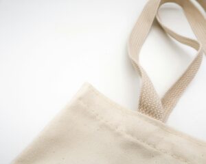 白いトートバッグ