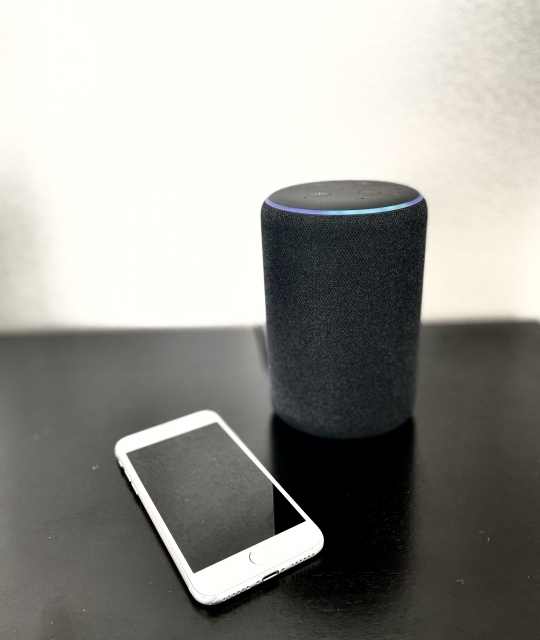 スピーカーとスマホ